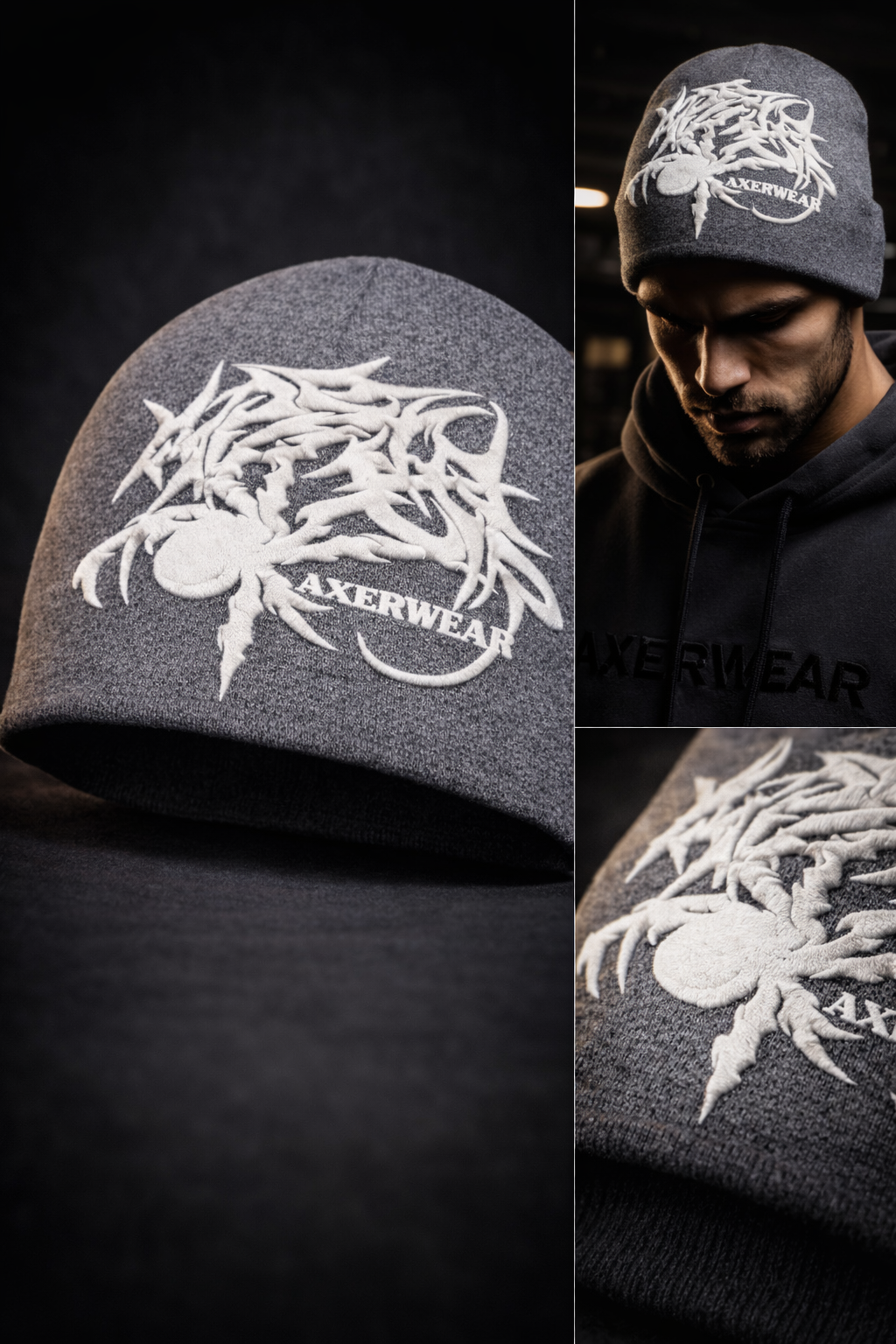 AXERWEAR spider beanie